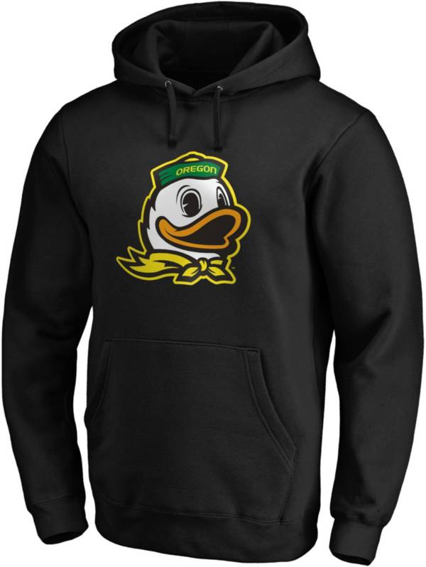 NCAA Men's Oregon Ducks Black Pullover Hoodie