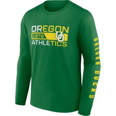 sorry, NCAA Men's Oregon Ducks Green Iconic Broad Jump Long Sleeve T-Shirt is currently out of stock