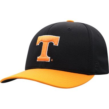 sorry, Top of the World Men's Tennessee Volunteers Black/Tennessee Orange Stretch-Fit Hat is currently out of stock