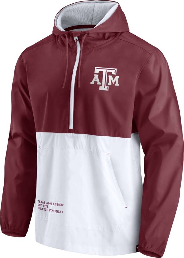 NCAA Men's Texas A&M Aggies Maroon Quarter-Zip Pullover Anorak product image