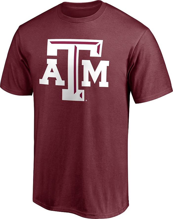 NCAA Men's Texas A&M Aggies Maroon Cotton T-Shirt
