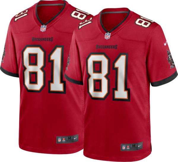 Nike Men's Tampa Bay Buccaneers Antonio Brown #81 Red Game Jersey