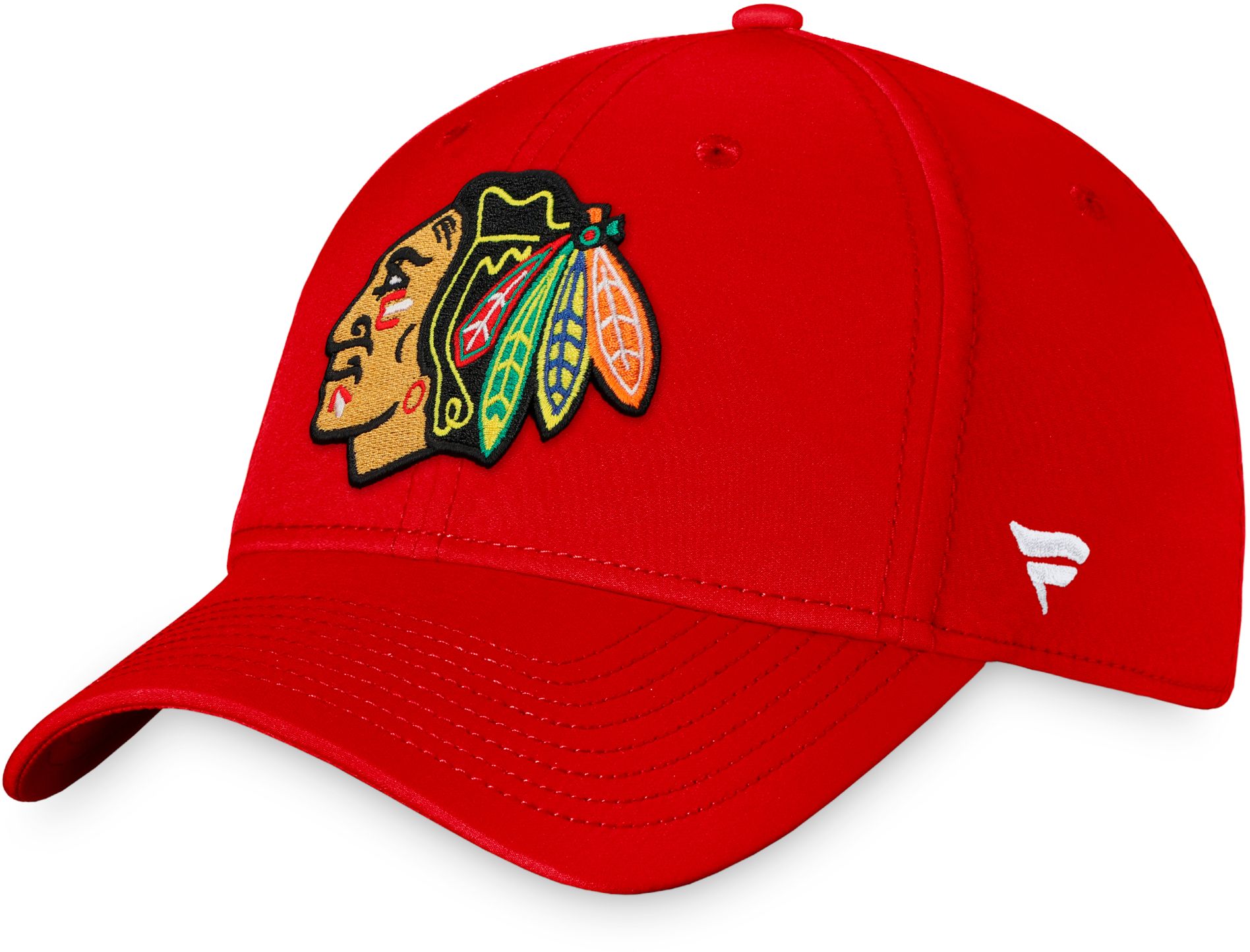 NHL Adult Chicago Blackhawks Core Unstructured Flex Hat product image