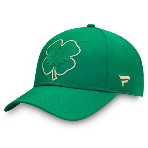 NHL St. Patrick's Day '21 Chicago Blackhawks Adjustable Hat