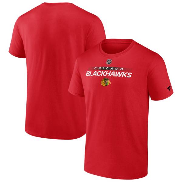 NHL Chicago Blackhawks Prime Authentic Pro Red T-Shirt product image