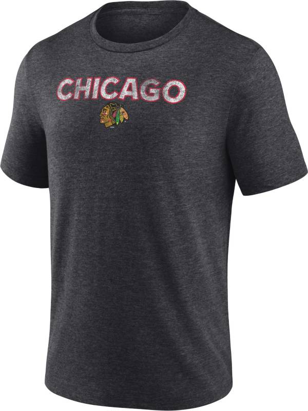 NHL Chicago Blackhawks '22-'23 Special Edition Black Tri-Blend T-Shirt product image