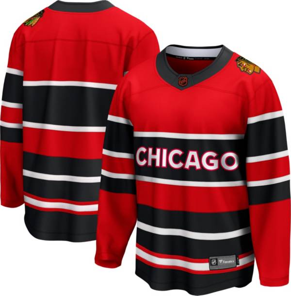 chicago blackhawks replica baseball jersey