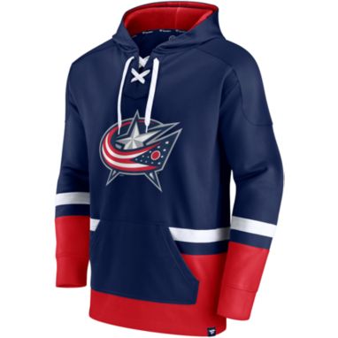 sorry, NHL Columbus Blue Jackets Block Party Power Play Navy Pullover Hoodie is currently out of stock