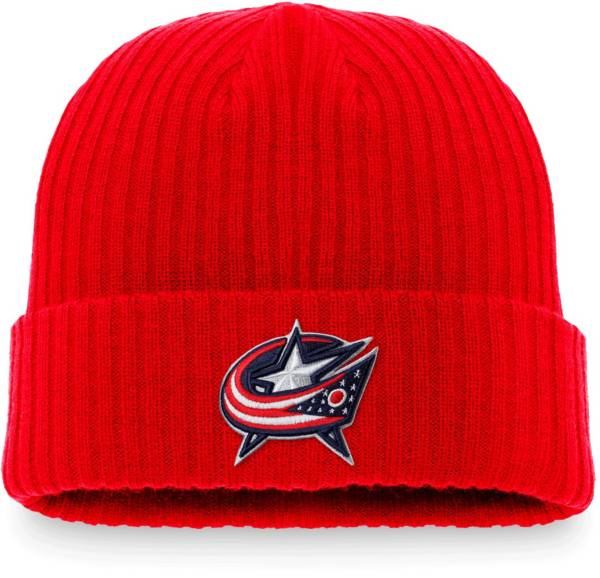 NHL Columbus Blue Jackets Core Cuffed Beanie