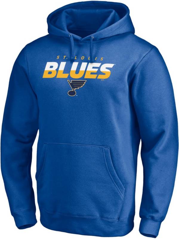 NHL St. Louis Blues Block Party Elevate Play Royal Pullover Hoodie product image