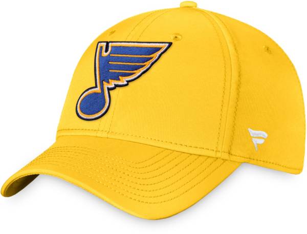 Fanatics St. Louis Blues Heather Flex Flexfit Hat Navy M/L