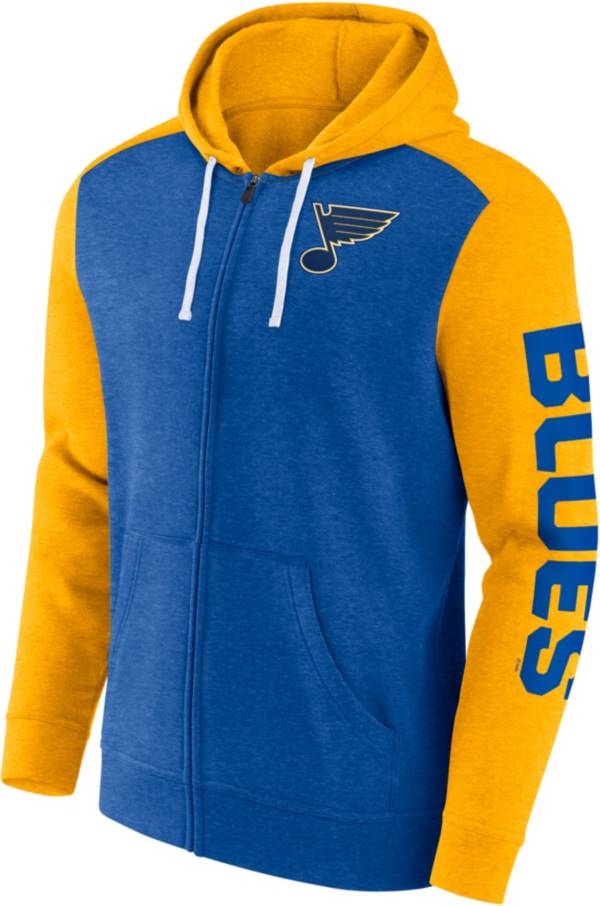 St. Louis Blues Fanatics Branded Big & Tall Pullover Hoodie - Blue