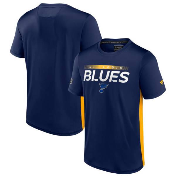 NHL St. Louis Blues Rink Authentic Pro Navy T-Shirt product image