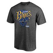 Vintage NHL St. Louis Blues Graphic T Shirt Mens Large Blue 90