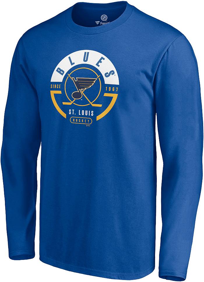 Vintage 90s ST.LOUIS BLUES Nhl Hockey Logo 7 Blue Sweatshirt 