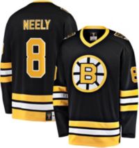 Hot #8 CAM NEELY Bruins Jersey Vintage Home White 100% Stitched