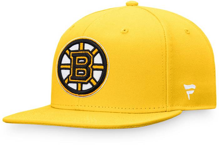NHL Boston Bruins Yellow Authentic Pro Men Long Sleeve Shirt New Sz Large