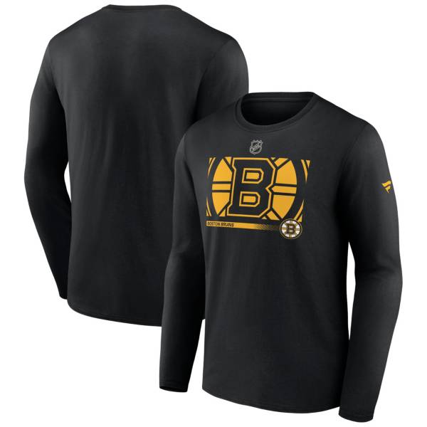 NHL Boston Bruins Secondary Authentic Pro Black T-Shirt product image