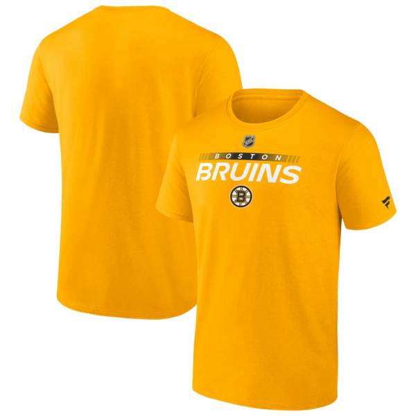 NHL Boston Bruins Prime Authentic Pro Gold T-Shirt product image