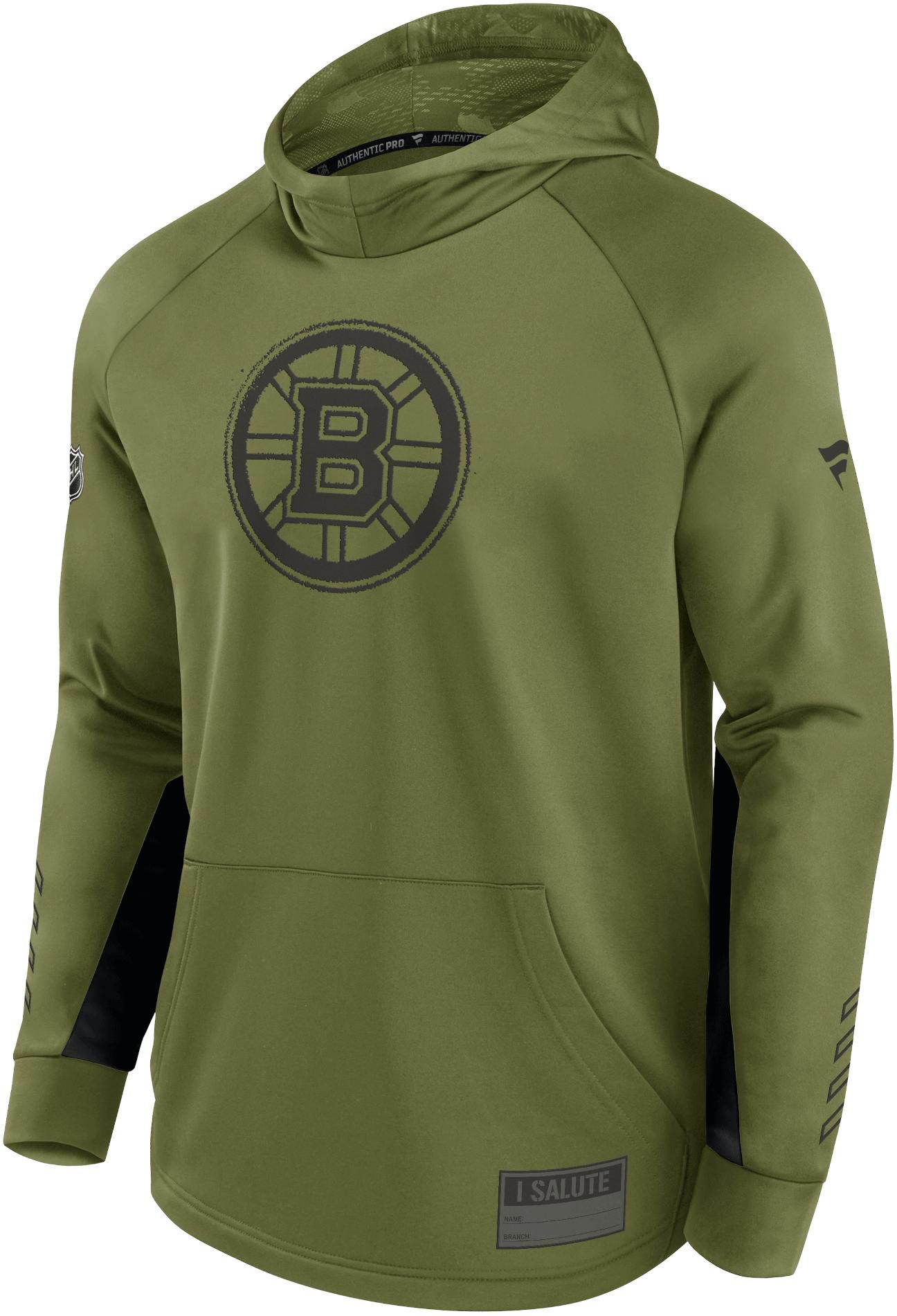 boston bruins military hoodie