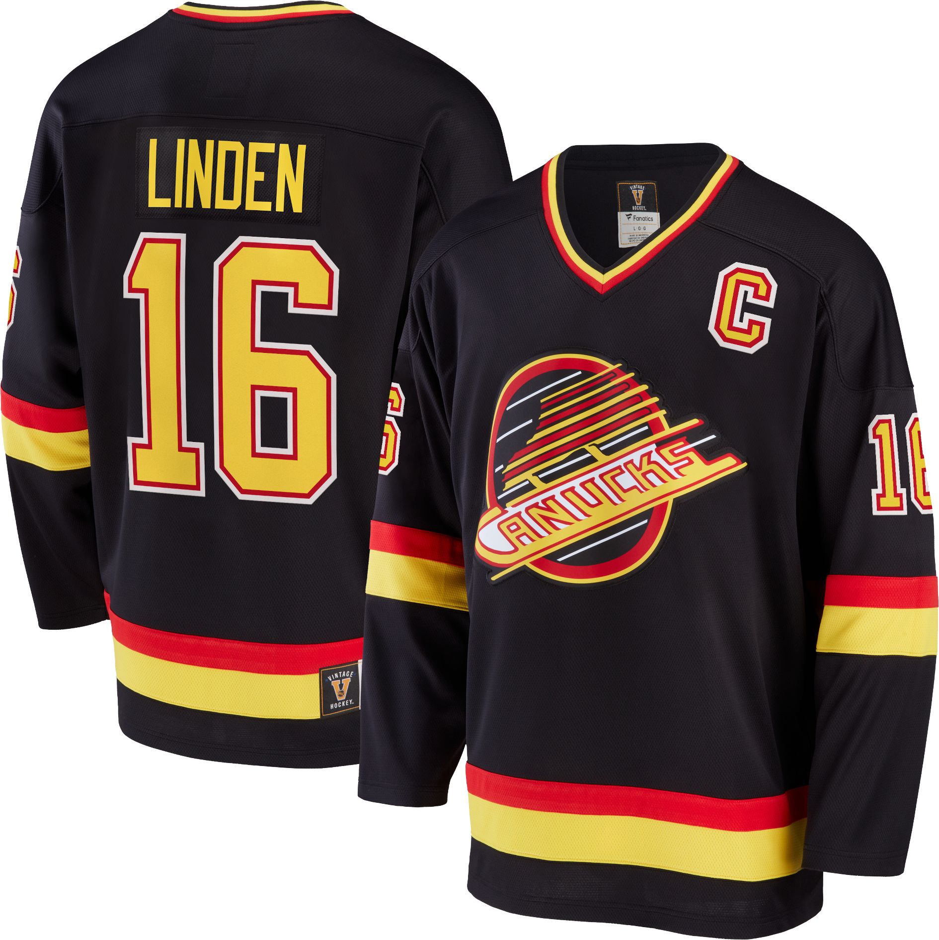 Canucks throwback jersey