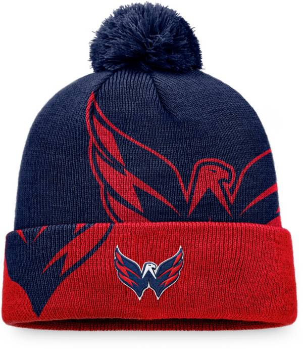 NHL Washington Capitals Block Party Cuffed Pom Knit Beanie