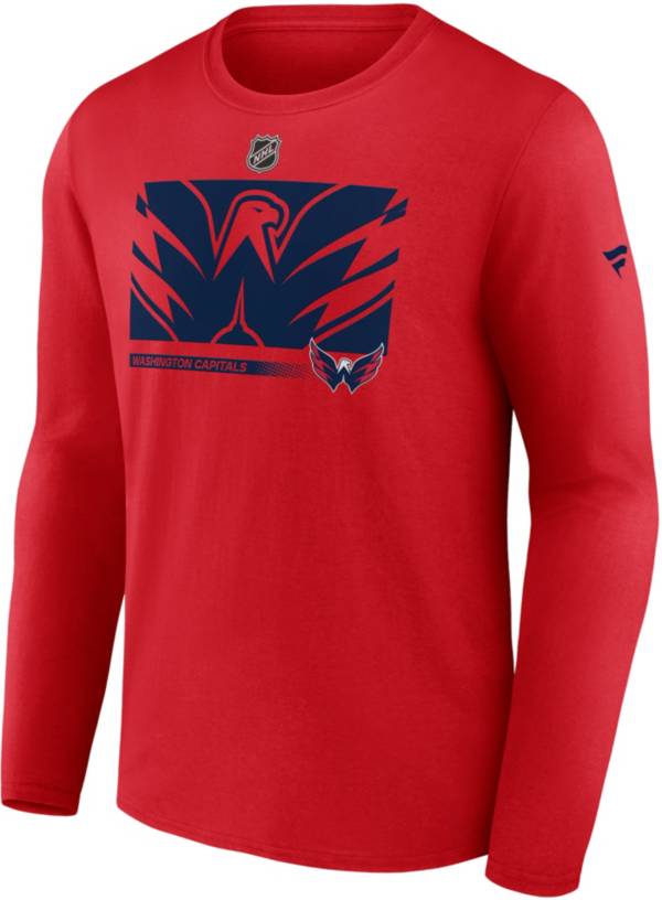 NHL Washington Capitals Secondary Authentic Pro Red T-Shirt product image