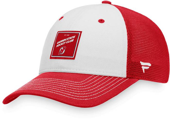 Men's New Jersey Devils Fanatics Branded Black Authentic Pro Road Snapback  Hat