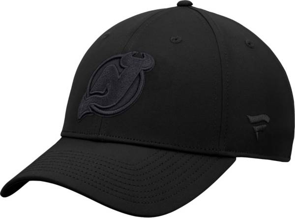 Men's Fanatics Branded Red New Jersey Devils Core Primary Logo Fitted Hat