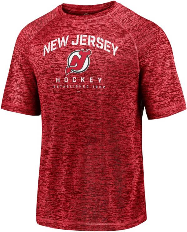 NHL New Jersey Devils Battle Ready Red T-Shirt