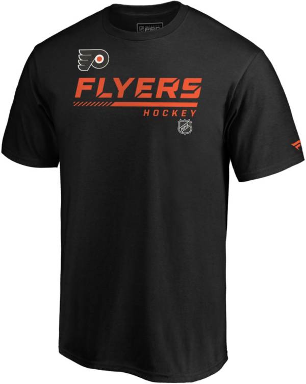 NHL Philadelphia Flyers Authentic Pro Prime Black T-Shirt product image