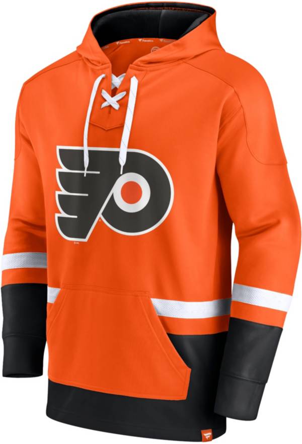 NHL Philadelphia Flyers Block Party Power Play Orange Pullover Hoodie