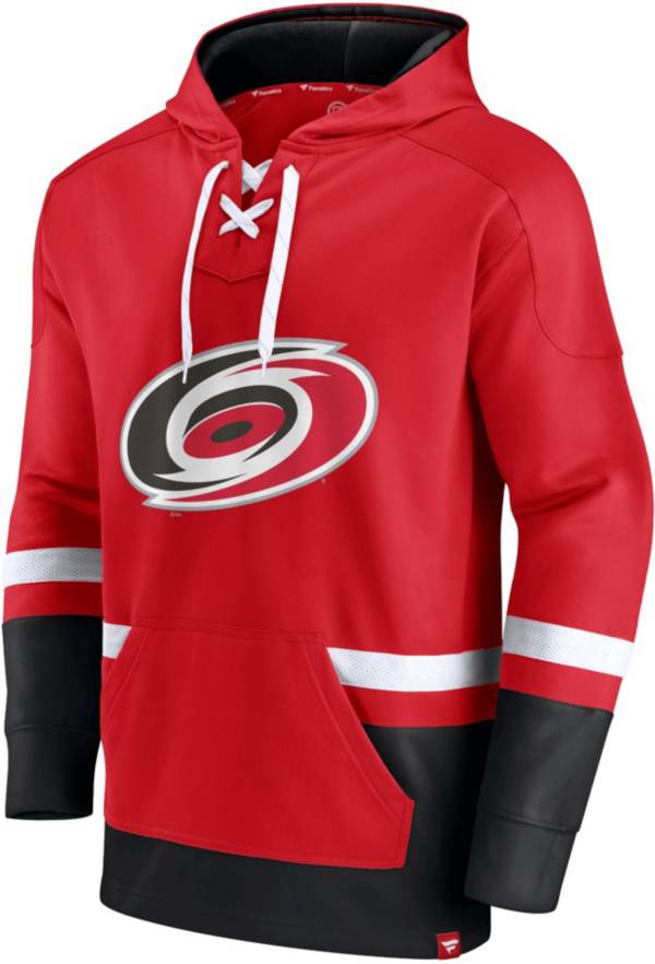NHL Carolina Hurricanes Block Party Power Play Red Pullover Hoodie