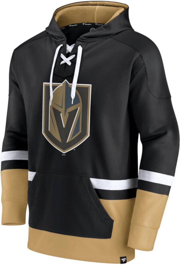 NHL Vegas Golden Knights Block Party Power Play Black Pullover Hoodie