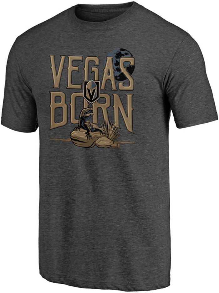 Fanatics NHL Women's Las Vegas Golden Knights Iconic Athena Black Lace-Up T-Shirt, Medium