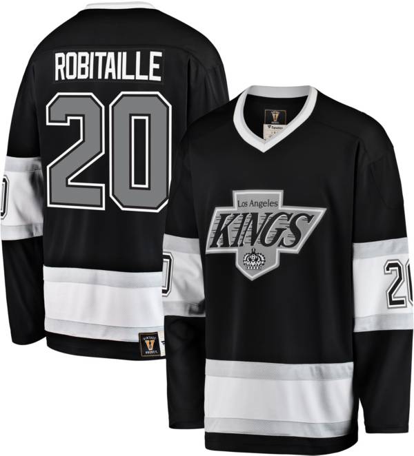 NHL Los Angeles Kings Luc Robitaille #20 Breakaway Vintage Replica Jersey