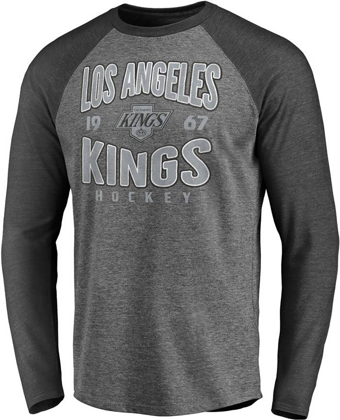 Dick's Sporting Goods NHL Los Angeles Kings Vintage Raglan Grey T