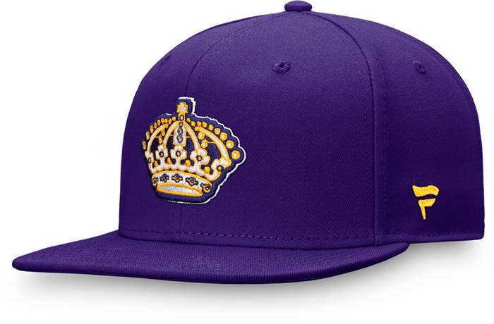 Los Angeles Kings Fanatics Branded True Classics Vintage Graphic Hoodie -  Purple - Mens