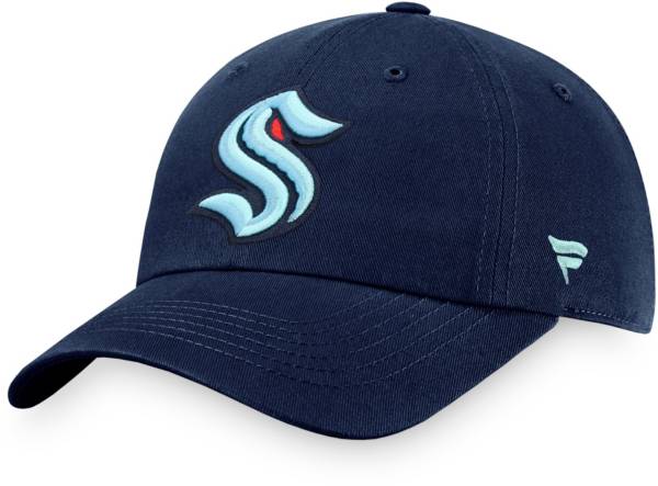 NHL Seattle Kraken Core Navy Adjustable Hat product image