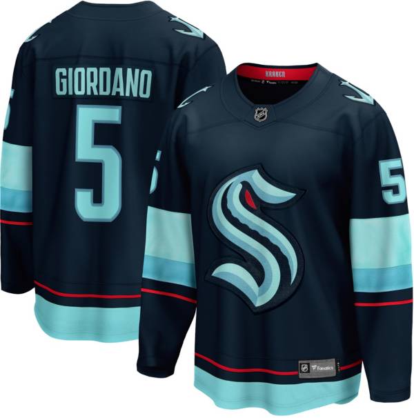 NHL Seattle Kraken Mark Giordano #5 Breakaway Home Replica Jersey