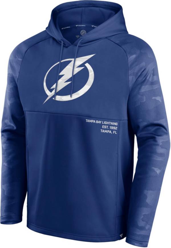 NHL Tampa Bay Lightning Shade Defender Blue Pullover Hoodie