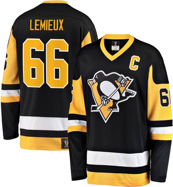 NHL Pittsburgh Penguins Mario Lemieux #66 Breakaway Vintage Replica Jersey product image