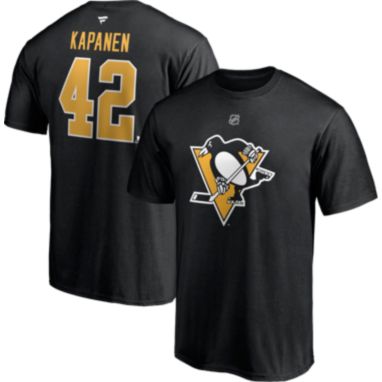 sorry, NHL Men's Pittsburgh Penguins Kasperi Kapanen #42 Black Player T-Shirt is currently out of stock