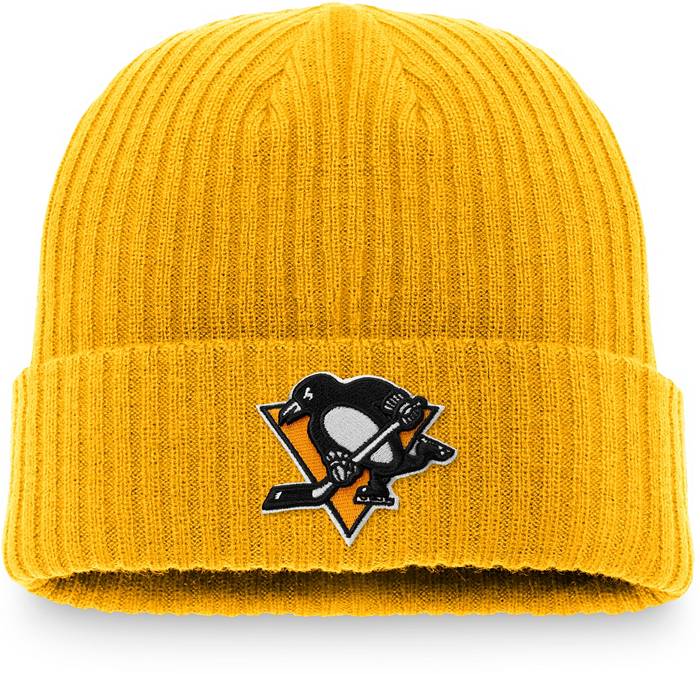 Men's Pittsburgh Penguins adidas Black Military Appreciation Cuffed Knit Hat