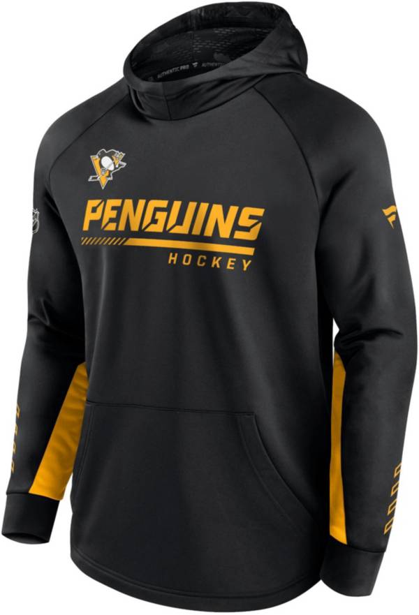 NHL Pittsburgh Penguins Authentic Pro Locker Room Black Pullover Hoodie product image