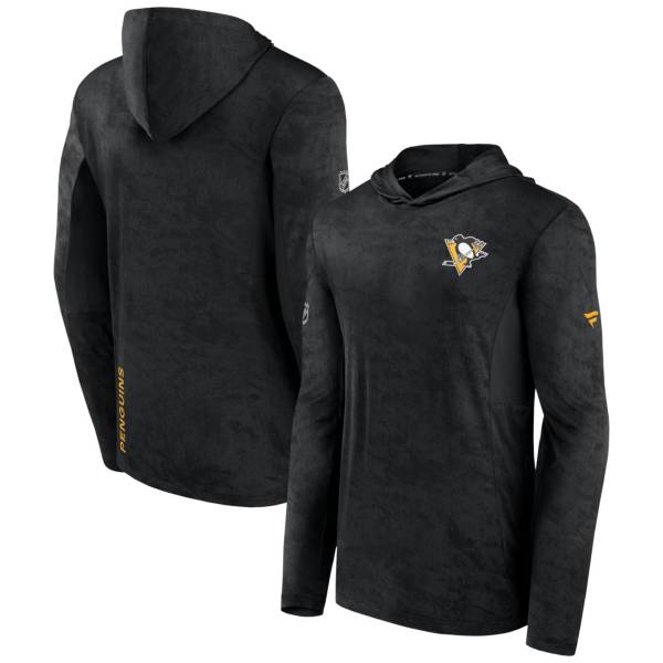NHL Pittsburgh Penguins Rink Authentic Pro Black Pullover Lightweight Hoodie product image