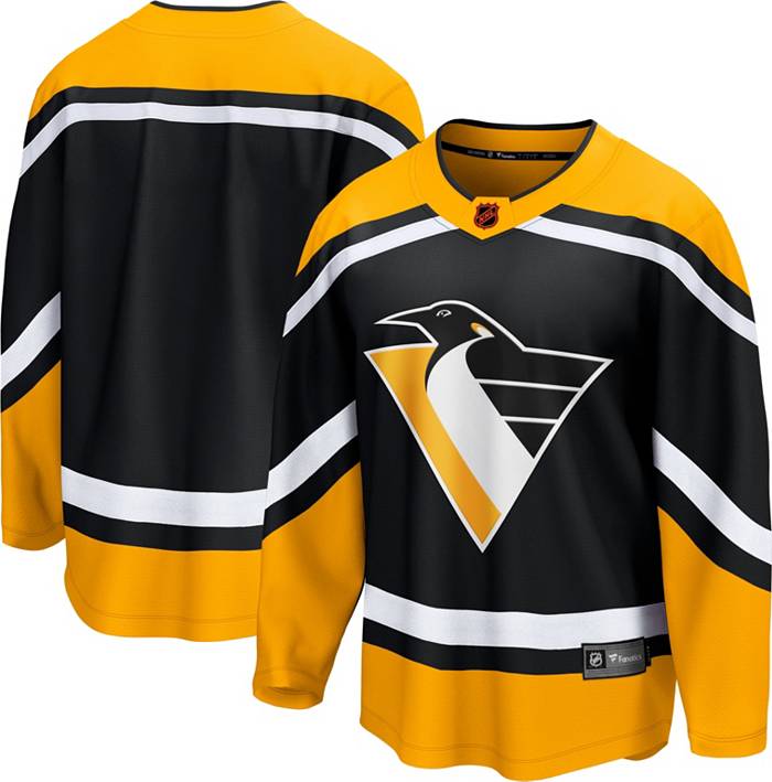 adidas Penguins Away Authentic Jersey - Black