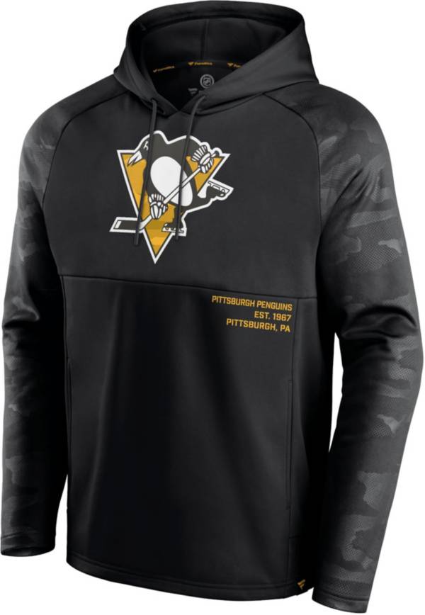 NHL Pittsburgh Penguins Shade Defender Black Pullover Hoodie product image