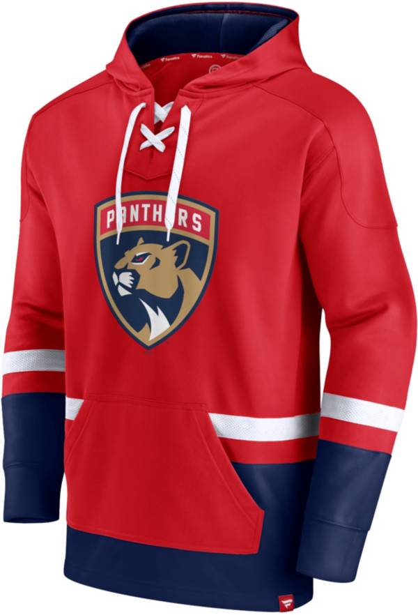 NHL Florida Panthers Block Party Power Play Red Pullover Hoodie