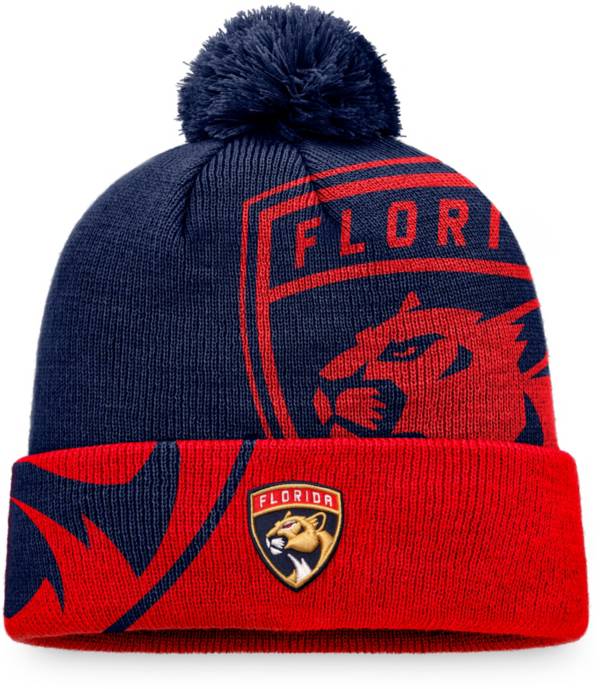 NHL Florida Panthers Block Party Cuffed Pom Knit Beanie